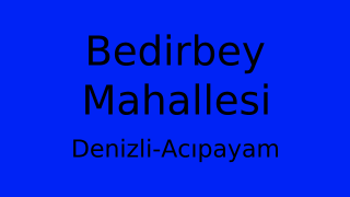 Bedirbey Mahallesi Thumbnail
