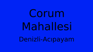 Corum Mahallesi Thumbnail