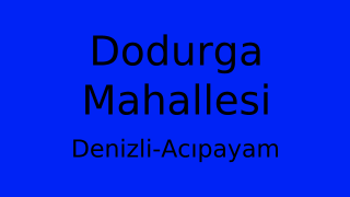 Dodurga Mahallesi Thumbnail