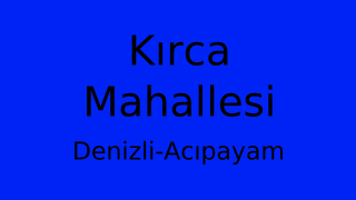 Kırca Mahallesi Thumbnail