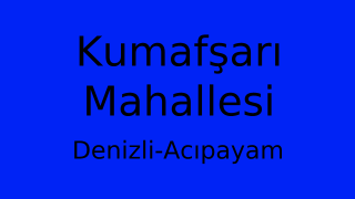 Kumafşarı Mahallesi Thumbnail
