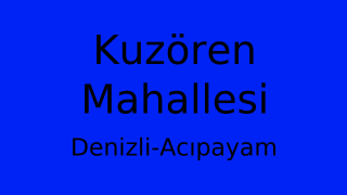 Kuzören Mahallesi Thumbnail