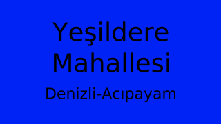 Yeşildere Mahallesi Thumbnail