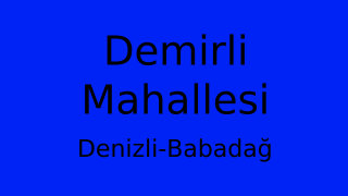 Demirli Mahallesi Thumbnail