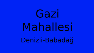 Gazi Mahallesi Thumbnail