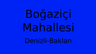 Boğaziçi Mahallesi Thumbnail