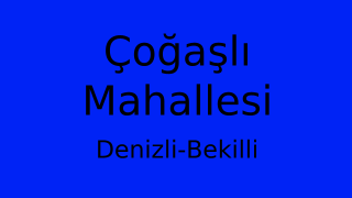 Çoğaşlı Mahallesi Thumbnail