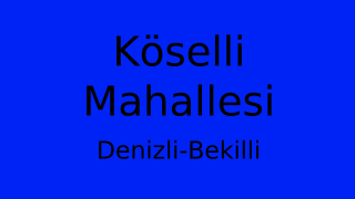 Köselli Mahallesi Thumbnail