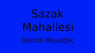 Sazak Mahallesi Thumbnail
