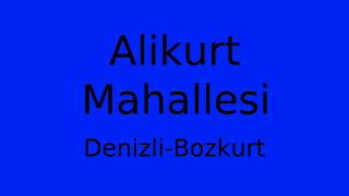 Alikurt Mahallesi Thumbnail