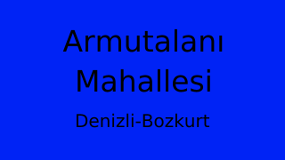 Armutalanı Mahallesi Thumbnail