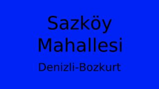 Sazköy Mahallesi Thumbnail