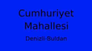 Cumhuriyet Mahallesi Thumbnail