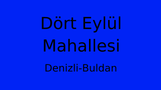 Dört Eylül Mahallesi Thumbnail