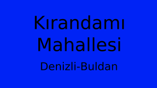 Kırandamı Mahallesi Thumbnail