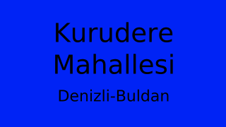Kurudere Mahallesi Thumbnail