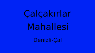 Çalçakırlar Mahallesi Thumbnail
