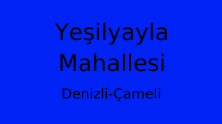 Yeşilyayla Mahallesi Thumbnail
