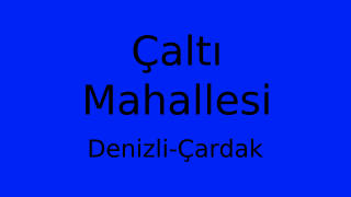 Çaltı Mahallesi Thumbnail