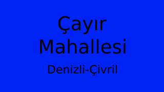 Çayır Mahallesi Thumbnail