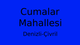 Cumalar Mahallesi Thumbnail