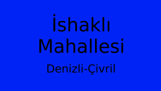 İshaklı Mahallesi Thumbnail