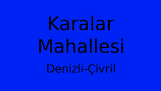 Karalar Mahallesi Thumbnail