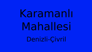 Karamanlı Mahallesi Thumbnail
