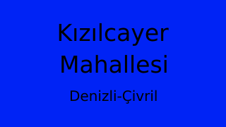 Kızılcayer Mahallesi Thumbnail