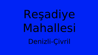 Reşadiye Mahallesi Thumbnail