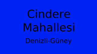Cindere Mahallesi Thumbnail