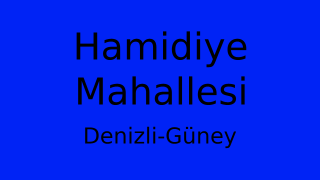 Hamidiye Mahallesi Thumbnail