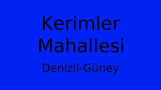 Kerimler Mahallesi Thumbnail