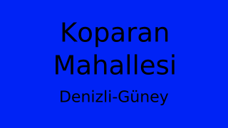 Koparan Mahallesi Thumbnail
