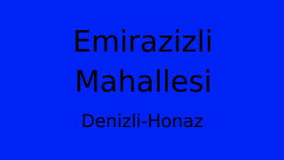 Emirazizli Mahallesi Thumbnail