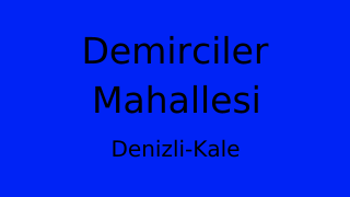 Demirciler Mahallesi Thumbnail