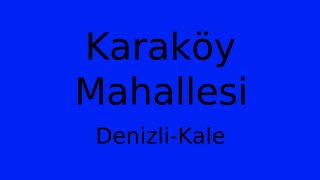 Karaköy Mahallesi Thumbnail