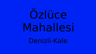 Özlüce Mahallesi Thumbnail