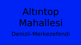 Altıntop Mahallesi Thumbnail