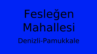 Fesleğen Mahallesi Thumbnail