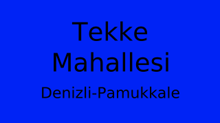 Tekke Mahallesi Thumbnail