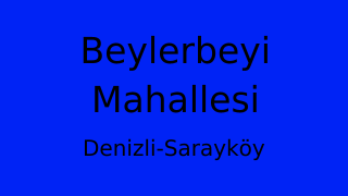 Beylerbeyi Mahallesi Thumbnail