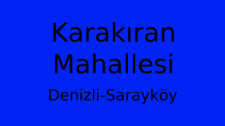 Karakıran Mahallesi Thumbnail