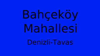 Bahçeköy Mahallesi Thumbnail