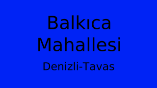 Balkıca Mahallesi Thumbnail
