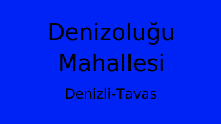 Denizoluğu Mahallesi Thumbnail