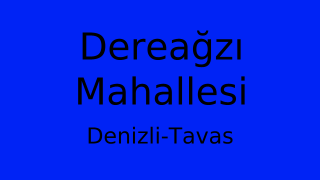 Dereağzı Mahallesi Thumbnail