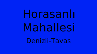 Horasanlı Mahallesi Thumbnail