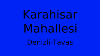 Karahisar Mahallesi Thumbnail