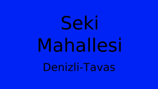 Seki Mahallesi Thumbnail